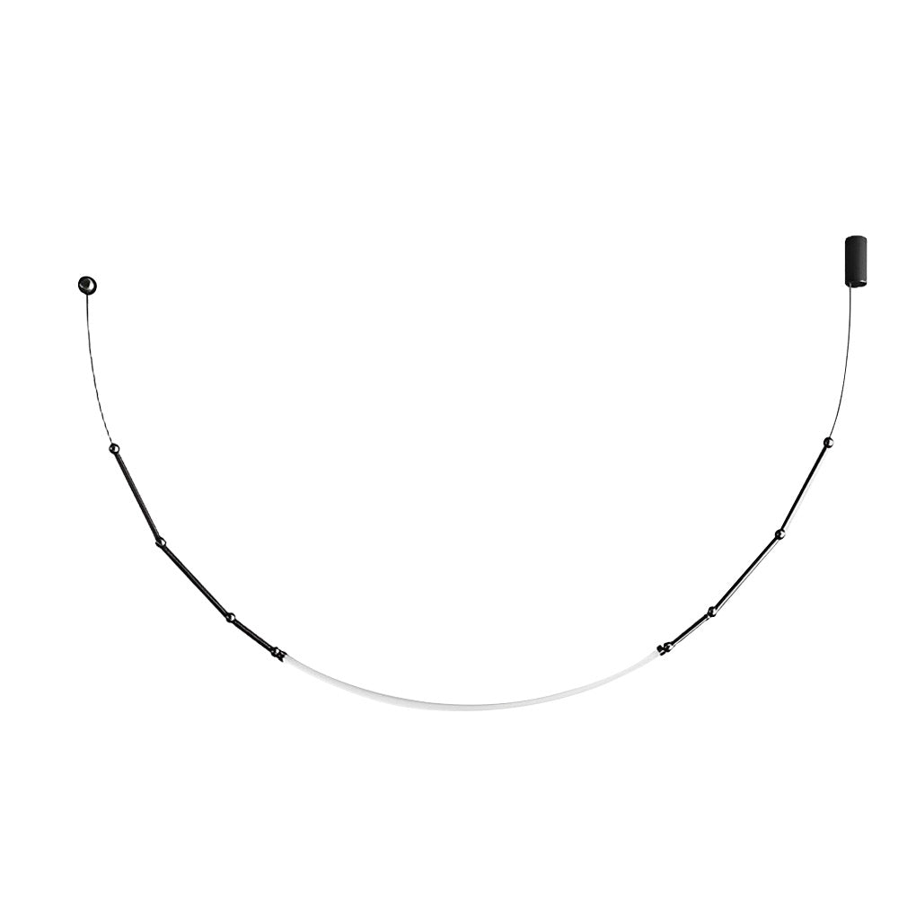 Articulated Line Pendant, Black
