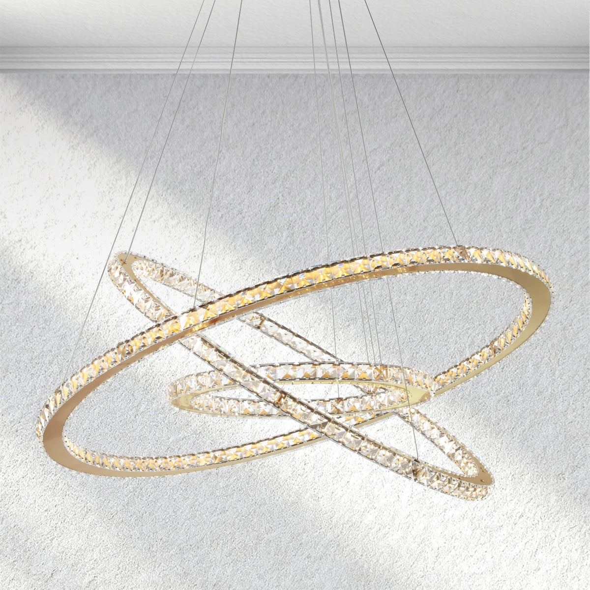 Swaroevan Lumevia 3-Round Chandelier