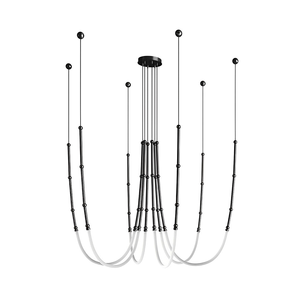 Articulated Line Pendant, Black