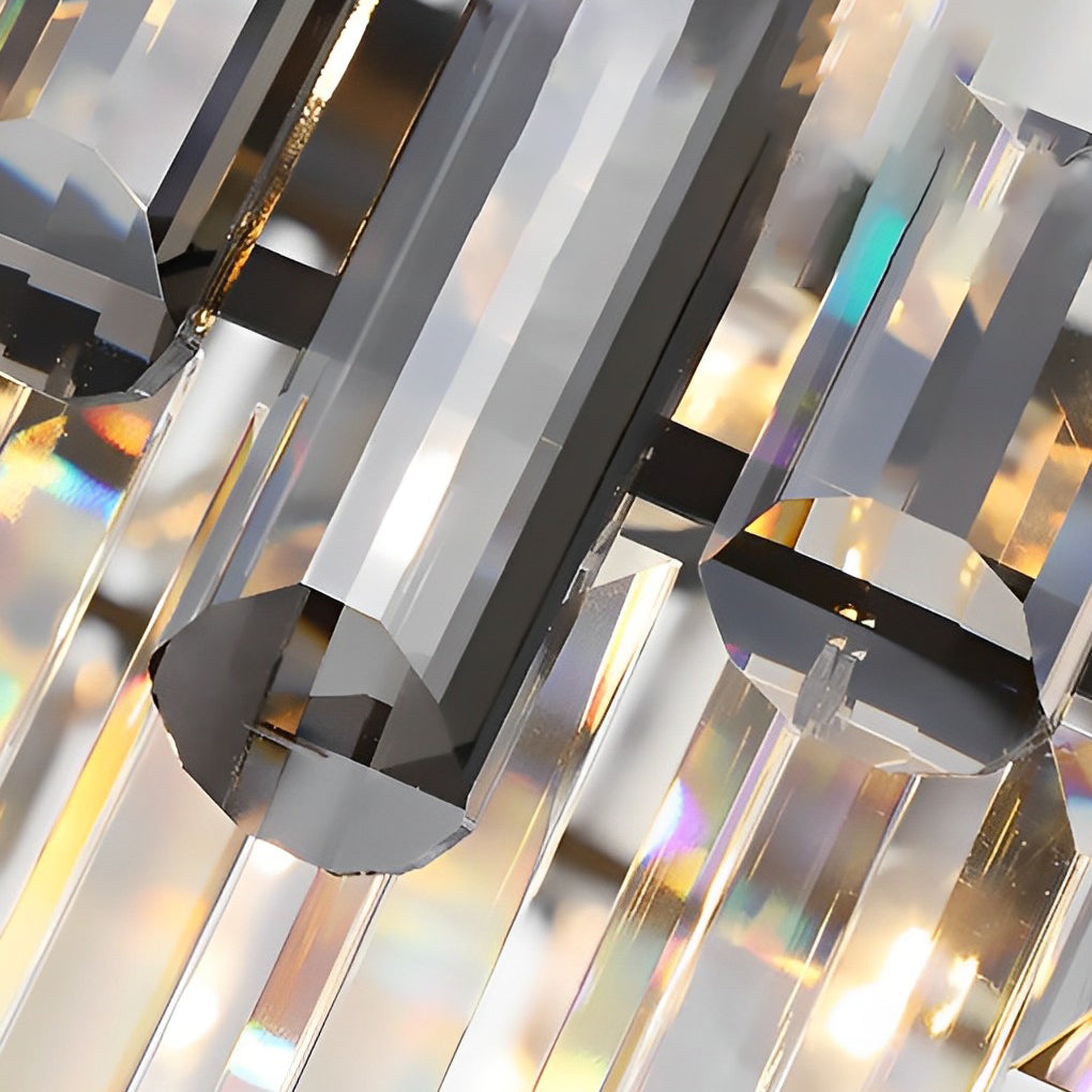 Rectangular Crystal Chandelier
