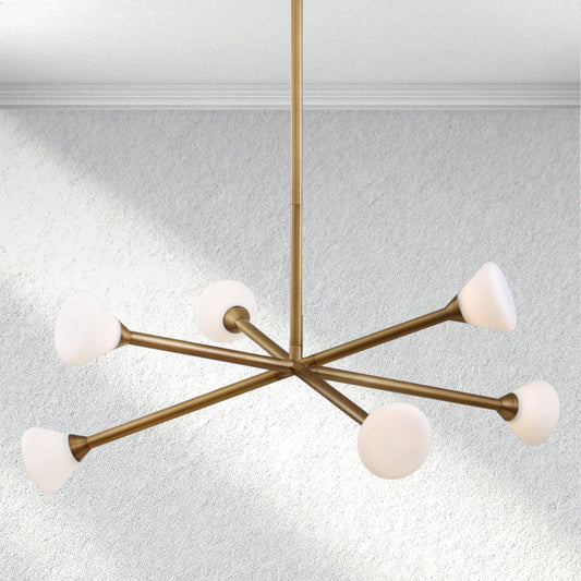 Swaroevan Opaline Chandelier