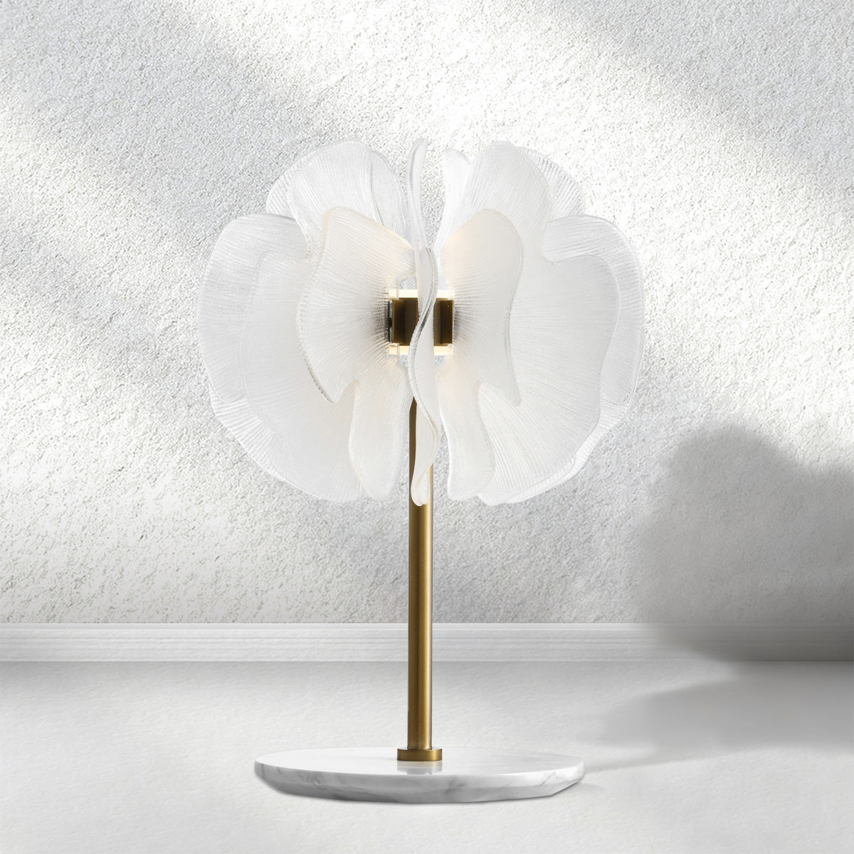 Swaroevan Jellyfish Brass Floor Lamps