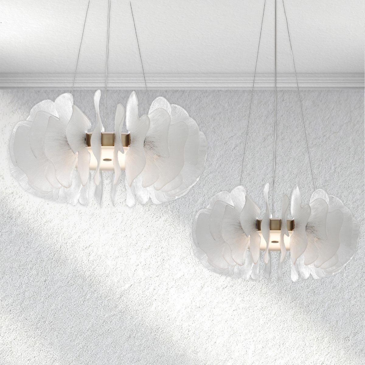 Swaroevan Jellyfish Round Chandelier