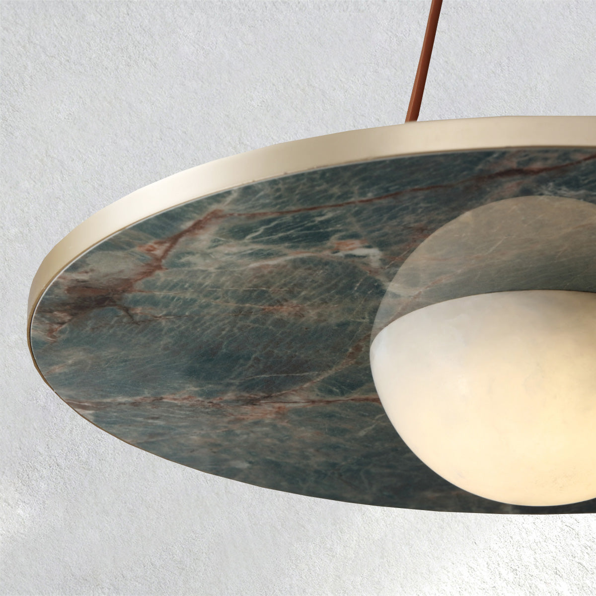 Swaroevan FloatDisc Alabaster Pendant