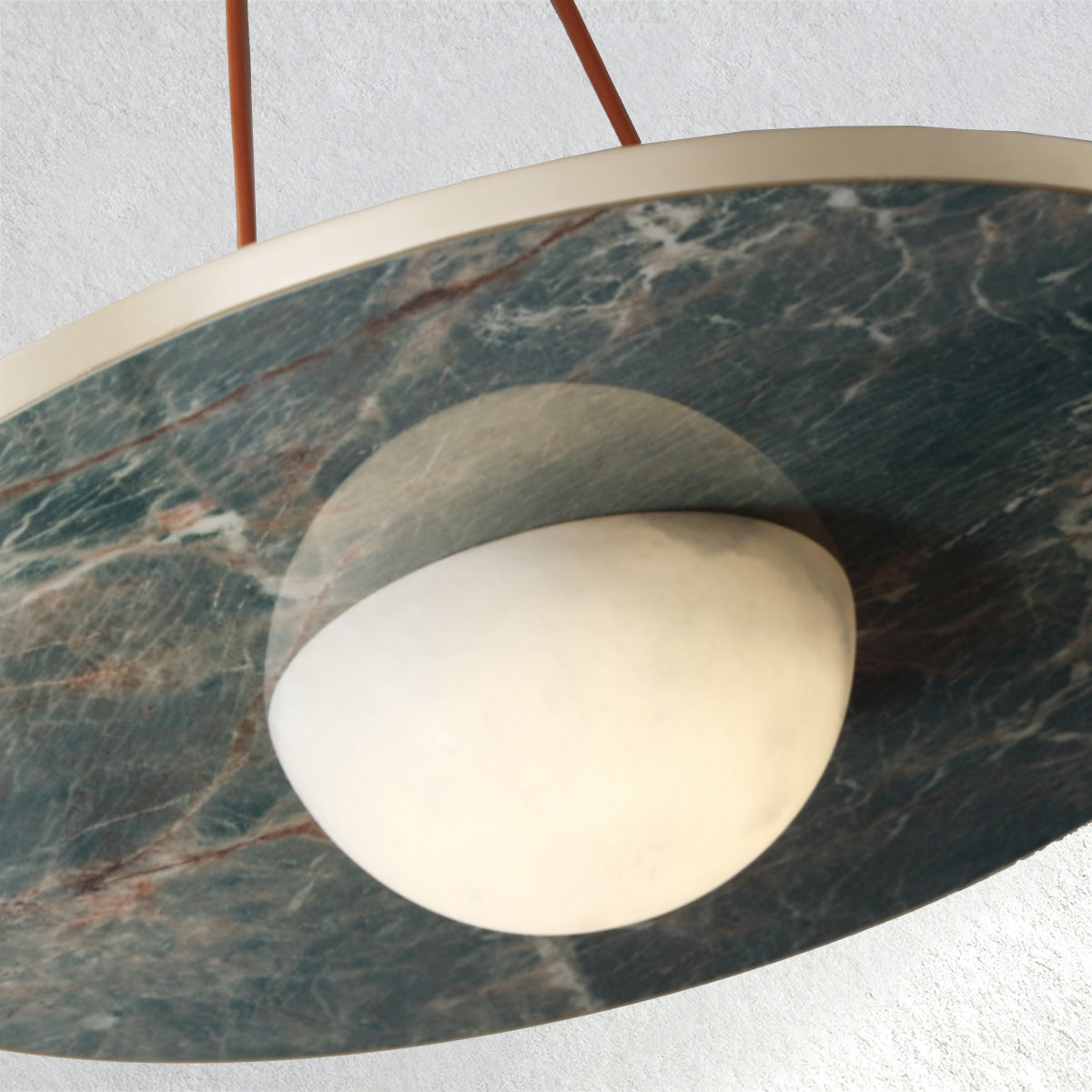 Swaroevan FloatDisc Alabaster Pendant