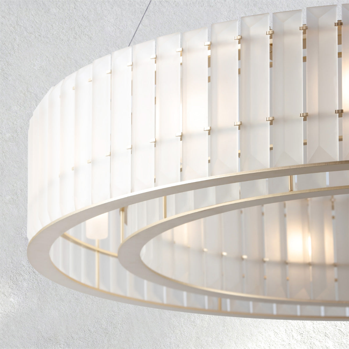 Swaroevan Parallel Round Chandelier