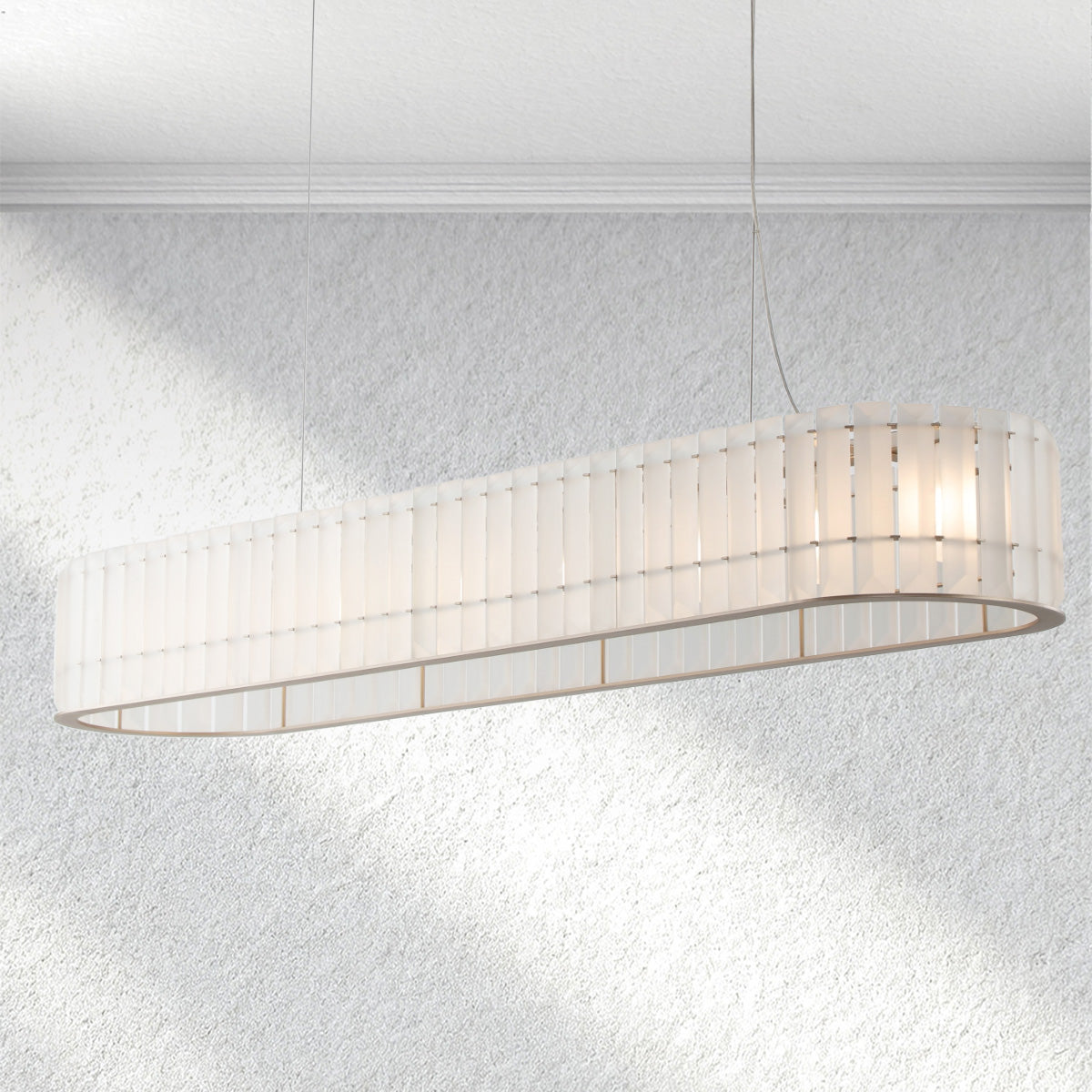 Swaroevan Parallel Rectangular Chandelier