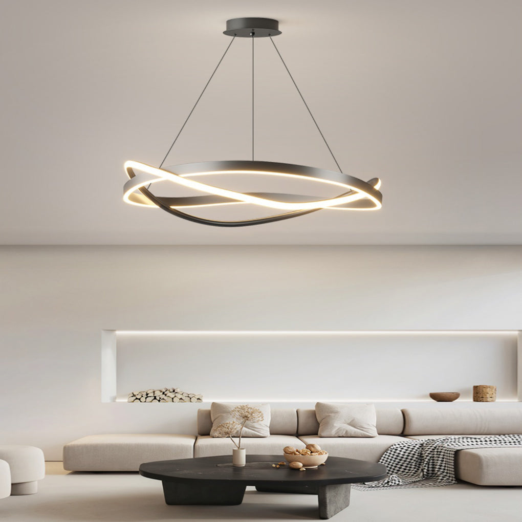 Wave Ring Chandelier